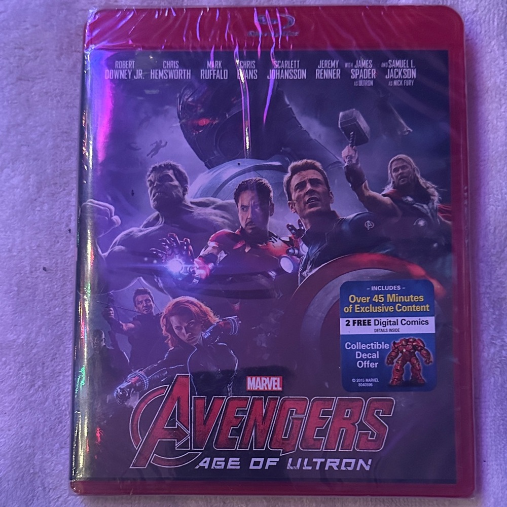 Marvel Avengers: Age of Ultron Red Blu-ray